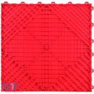 RAMROXX Performance Checker-Platte Garagenboden Fliesen rot 40x40cm-image-6276682
