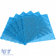 RAMROXX Performance Floor Tile Garage Floor Floor Light Blue 6x 40x40cm 0.96sqm