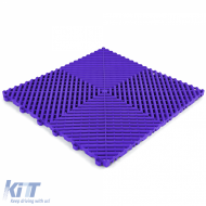 RAMROXX Performance Floor Tile Garage Floor Floor Violet 40x40cm