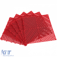 image-8-RAMROXX Performance floor tile garage floor Floor red 40x40cm 6 pieces 0.96sqm