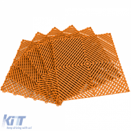 image-13-RAMROXX Performance floor tile garage floor Floor orange 40x40cm 6 pieces 0.96sqm