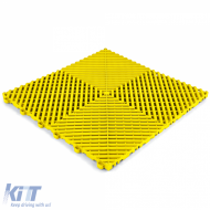 RAMROXX Performance Floor Tile Garage Floor Floor Yellow 40x40cm