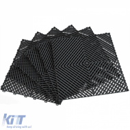 RAMROXX Performance Floor Tile Garage Floor Floor Black 40x40cm 6 pcs 0.96sqm - ODFTAR6029740