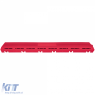 RAMROXX Performance Floor Tiles Garage Floor Floor Side Ramp Red Type B-image-6210909