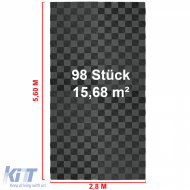 RAMROXX Performance Floor Tiles Garage Floor Floor 2.8mx5.6m Black-image-6276242