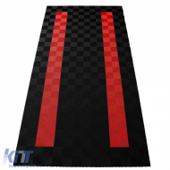 image-36-RAMROXX Performance Floor Tiles Garage Floor Floor 2.8mx5.6m Black Red Set4
