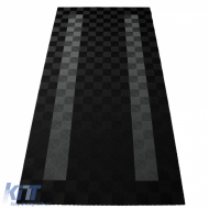 RAMROXX Performance Floor Tiles Garage Floor Floor 2.8mx5.6m Black Grey Set4 - ODFTAR6042342
