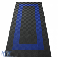 RAMROXX Performance Floor Tiles Garage Floor Floor 2.8mx5.6m Grey Blue Set3 - ODFTAR6042363