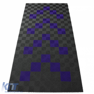 RAMROXX Performance Floor Tiles Garage Floor Floor 2.8mx5.6m Grey Violet Set1 - ODFTT6042367