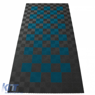 RAMROXX Performance Floor Tiles Garage Floor Floor 2.8mx5.6m Grey Light Blue Set2 - ODFTAR6042374