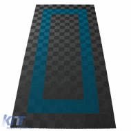 RAMROXX Performance Floor Tiles Garage Floor Floor 2.8mx5.6m Light Grey Blue Set3 - ODFTAR6042377