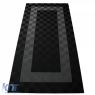 RAMROXX Performance Floor Tiles Garage Floor Floor 2.8mx5.6m Black Grey Set3 - ODFTT6042379