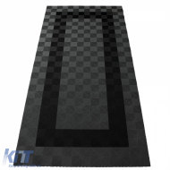 RAMROXX Performance Floor Tiles Garage Floor Floor 2.8mx5.6m Grey Black Set3 - ODFTT6042416