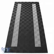 RAMROXX Performance floor tiles garage floor Floor 2.8mx5.6m grey white Set4 - ODFTAR6042471