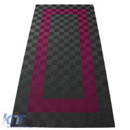 RAMROXX Performance floor tiles garage floor Floor 2.8mx5.6m grey pink Set3 - ODFTAR6042473