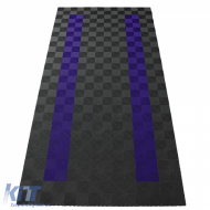 RAMROXX Performance Floor Tiles Garage Floor Floor 2.8mx5.6m Grey Violet Set4 - ODFTAR6042475