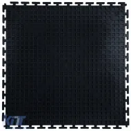 RAMROXX Performance PVC Fliesen Showroom Garagenboden Schwarz 50x50cm-image-6276980