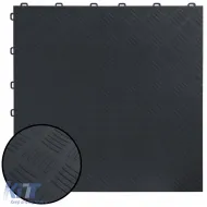 RAMROXX Performance tread plate floor tile garage floor black 40x40cm-image-6276700