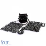 RAMROXX Pro 1000kg Kettenzugrolle Schwarz bis zu 4 Meter-image-6197602