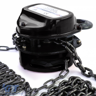 RAMROXX Pro 1000kg Kettenzugrolle Schwarz bis zu 4 Meter-image-6197604