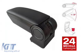 image-58-Rati Armrest model Armster 3 suitable for Honda Jazz 2016-2019 with black eco leather