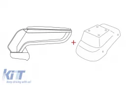 image-25-Rati Armrest model Armster S with black eco leather suitable for Opel Corsa D 2006-2014
