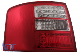 Rückleuchten LED für Audi A6 4B C5 Avant Kombi 12.1997-01.2005 klar rot Weiß-image-6078877