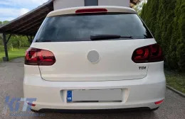Rückleuchten LED für VW Golf 6 VI 08-13 R20 Look Rote Kirsche Dynamisch LHD RHD-image-6277300