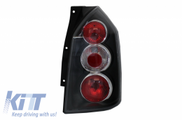 Rückleuchten Rückleuchte für Hyundai Tucson JM 07.2004–2010 Schwarz Halogen-image-6045823