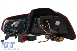 Rückleuchten Voll LED für VW Golf 6 VI 08-13 Red Smoke Sequential Dynamic LHD RHD-image-6082698