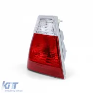 Rücklicht außen rot weiß links geeignet für BMW 3er E46 Limousine 98-01-image-6190709