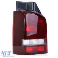Rücklicht rauchig links, geeignet für VW T5 Bus Transporter Multivan 09-15 mit Heckklappe-image-6209469