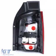 Rücklicht rauchig links, geeignet für VW T5 Bus Transporter Multivan 09-15 mit Heckklappe-image-6209472