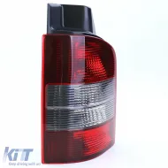 Rücklicht rot schwarz links geeignet für VW T5 Bus + Transporter mit Heckklappe 03-09-image-6196813