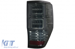 Rücklichter LED für Ford Ranger 12-18 Sequential Dynamic Turning Lights Smoke-image-6077621