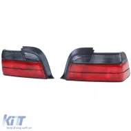 Rücklichter Rot Schwarz Rauch geeignet für BMW 3er Serie E36 Coupe Cabriolet 90-99-image-6201282
