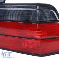 Rücklichter Rot Schwarz Rauch geeignet für BMW 3er Serie E36 Coupe Cabriolet 90-99-image-6201284