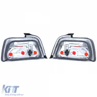 Rücklichter rot-weiß geeignet für BMW 3er E36 Limousine 1990-1998-image-6190892