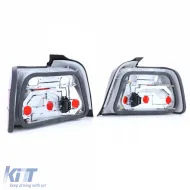 Rücklichter rot-weiß geeignet für BMW 3er E36 Limousine 1990-1998-image-6190893