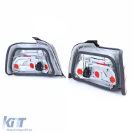 Rücklichter rot-weiß geeignet für BMW 3er E36 Limousine 1990-1998-image-6190894