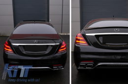 Rücklichter Voll LED für Mercedes S-Klasse W222 13-17 Dynamisch Signal MOPF Look-image-6038815