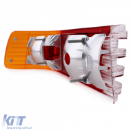 Rücklichtlinsen-Set mit Dichtungen, geeignet für Mercedes SL R107 SLC C107-image-6202154