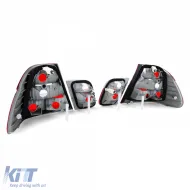 Rücklichtsatz rot klar geeignet für BMW 3er E46 Limousine Facelift 2001-2005-image-6257144