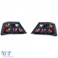 Rücklichtsatz rot schwarz, geeignet für Mercedes W124 Limousine Coupe Cabriolet 1985-1996-image-6193539