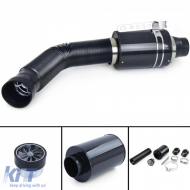 Real carbon airbox sport air filter cold air intake universal set - ODETAR6012278