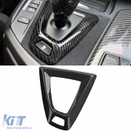 Real carbon shift frame cover fits for BMW M2 F87 + M3 F80 + M4 F82 F83