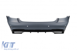 Rear A Design bumper type E63 suitable for Mercedes E-Class W212 sedan 2014-2016 - ABMERX6008633