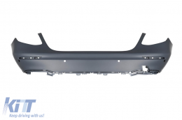 Rear A Design Line bumper suitable for Mercedes E-Class W213 sedan 2016-2018-image-6237238