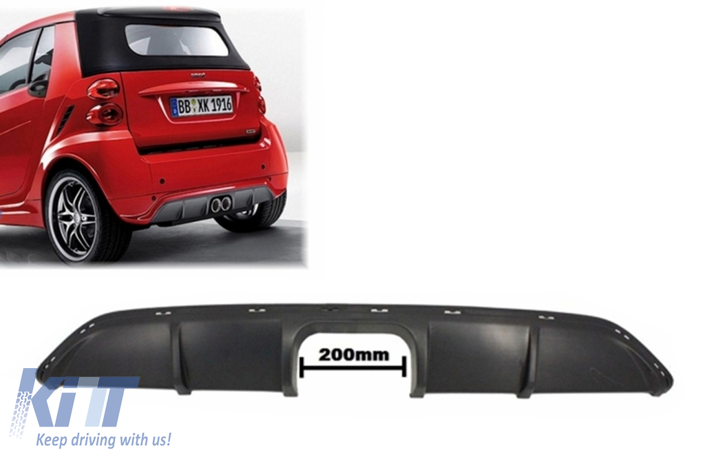 smart fortwo Exhaust - 451 - BRABUS