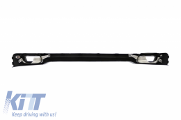 Rear Air Diffuser Exhaust Muffler Tips suitable for BMW F01 7 series (2008+) 730D 730i Standard-image-38549